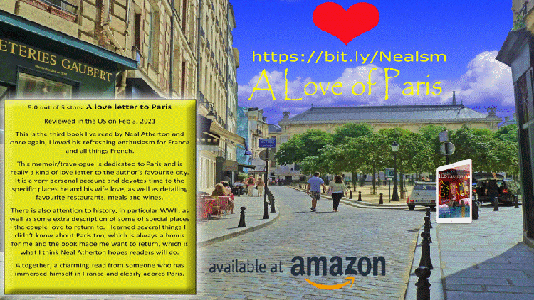 alt="photo for review of French travel guide book A Dream of Paris non-fictio on Kindle Unlimited"